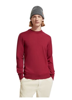 Scotch &amp; Soda Wełniany sweter w kolorze czerwonym ze sklepu Limango Polska w kategorii Swetry męskie - zdjęcie 169392995