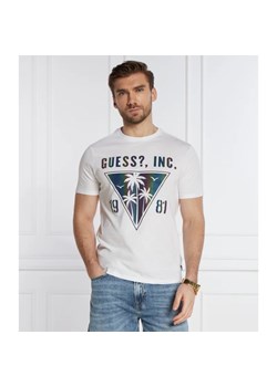 GUESS T-shirt | Slim Fit ze sklepu Gomez Fashion Store w kategorii T-shirty męskie - zdjęcie 169399125