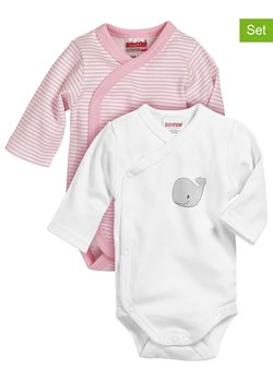 Playshoes Body (2 szt.) w kolorze jasnoróżowym i białym ze sklepu Limango Polska w kategorii Odzież dla niemowląt - zdjęcie 169401416