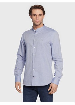 Tommy Hilfiger Koszula Oxford Cot Dobby MW0MW29138 Niebieski Slim Fit ze sklepu MODIVO w kategorii Koszule męskie - zdjęcie 169402696
