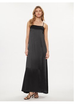 Fracomina Sukienka letnia FS24SD3006W45101 Czarny Loose Fit ze sklepu MODIVO w kategorii Sukienki - zdjęcie 169405585