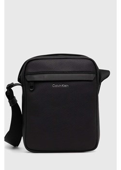 Calvin Klein saszetka kolor czarny ze sklepu ANSWEAR.com w kategorii Torby męskie - zdjęcie 169407317
