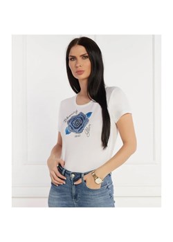 Liu Jo T-shirt | Slim Fit ze sklepu Gomez Fashion Store w kategorii Bluzki damskie - zdjęcie 169415099
