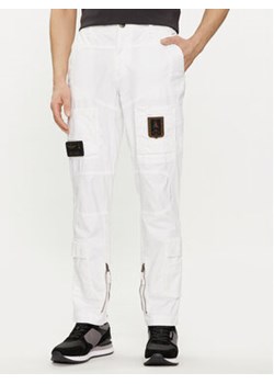 Aeronautica Militare Spodnie materiałowe 241PA1387CT1493 Biały Regular Fit ze sklepu MODIVO w kategorii Spodnie męskie - zdjęcie 169416547