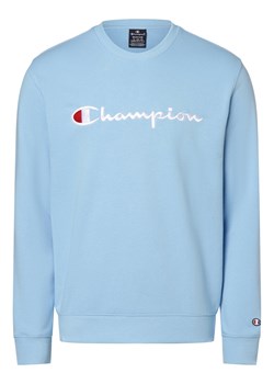 Champion Bluza męska Mężczyźni jasnoniebieski jednolity ze sklepu vangraaf w kategorii Bluzy męskie - zdjęcie 169417145