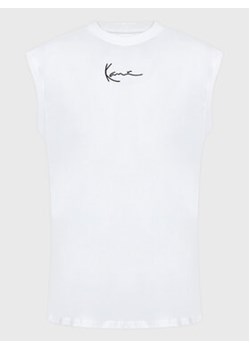 Karl Kani Tank top Small Signature 6031352 Biały Relaxed Fit ze sklepu MODIVO w kategorii T-shirty męskie - zdjęcie 169417928
