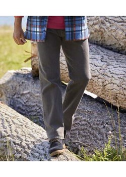 Wygodne, szare jeansy Regular ze stretchem ze sklepu Atlas For Men w kategorii Jeansy męskie - zdjęcie 169418828
