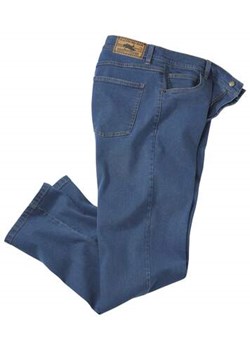Niebieskie jeansy regular ze stretchem ze sklepu Atlas For Men w kategorii Jeansy męskie - zdjęcie 169419215