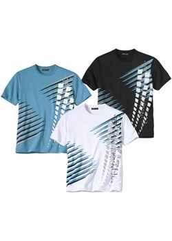 Zestaw 3 koszulek Sport ze sklepu Atlas For Men w kategorii T-shirty męskie - zdjęcie 169419239