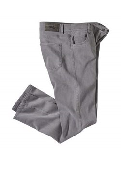 Wygodne, szare jeansy ze stretchem ze sklepu Atlas For Men w kategorii Jeansy męskie - zdjęcie 169419248