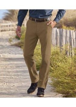 Spodnie chinosy z twillu ze stretchem ze sklepu Atlas For Men w kategorii Spodnie męskie - zdjęcie 169419369