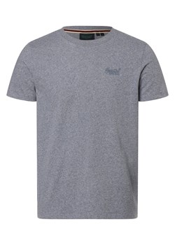 Superdry Koszulka męska Mężczyźni Bawełna szary jednolity ze sklepu vangraaf w kategorii T-shirty męskie - zdjęcie 169421289