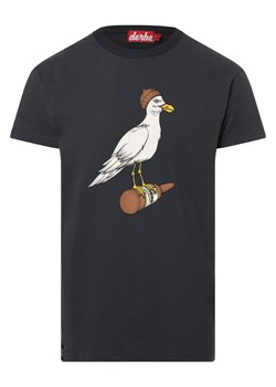 Derbe Koszulka męska Mężczyźni Bawełna granatowy nadruk ze sklepu vangraaf w kategorii T-shirty męskie - zdjęcie 169421298