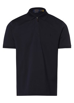 Polo Ralph Lauren Męska koszulka polo Mężczyźni Bawełna granatowy jednolity ze sklepu vangraaf w kategorii T-shirty męskie - zdjęcie 169421299