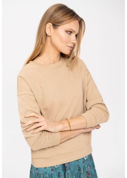 Bluza damska z printem na rękawie B-PAMELA ze sklepu Volcano.pl w kategorii Bluzy damskie - zdjęcie 169421729