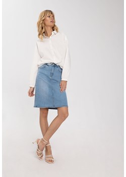 Spódnica jeansowa do kolan G-NEILA ze sklepu Volcano.pl w kategorii Spódnice - zdjęcie 169421858