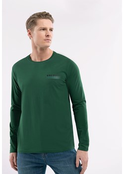 Bawełniany longsleeve L-MONO ze sklepu Volcano.pl w kategorii T-shirty męskie - zdjęcie 169422076