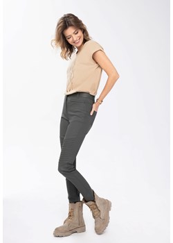 Dopasowane spodnie z imitacji skóry R-VERONA ze sklepu Volcano.pl w kategorii Spodnie damskie - zdjęcie 169422237