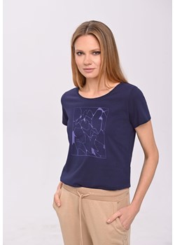 T-shirt z printem T-CANA ze sklepu Volcano.pl w kategorii Bluzki damskie - zdjęcie 169422327