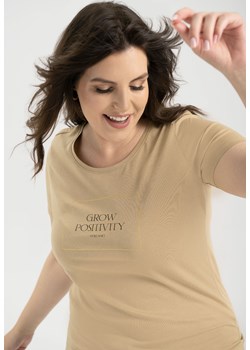 Damska koszulka z nadrukiem T-POSITY ze sklepu Volcano.pl w kategorii Bluzki damskie - zdjęcie 169422476