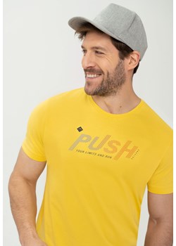 Męski t-shirt z napisem T-PUSH ze sklepu Volcano.pl w kategorii T-shirty męskie - zdjęcie 169422478