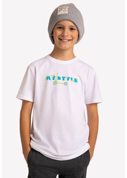 T-shirt chłopięcy z nadrukiem T-SCOOTER JUNIOR ze sklepu Volcano.pl w kategorii T-shirty chłopięce - zdjęcie 169422495