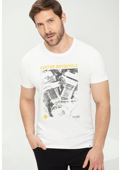 Koszulka męska T-TRAVEL z bawełny ze sklepu Volcano.pl w kategorii T-shirty męskie - zdjęcie 169422526