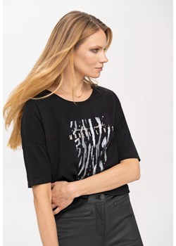 Luźna koszulka damska z nadrukiem T-WILD ze sklepu Volcano.pl w kategorii Bluzki damskie - zdjęcie 169422538