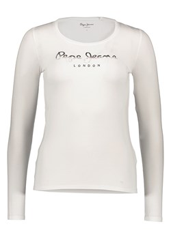 Pepe Jeans Koszulka w kolorze białym ze sklepu Limango Polska w kategorii Bluzki damskie - zdjęcie 169427397