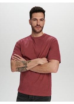 Sinsay - Koszulka loose fit - fioletowy ze sklepu Sinsay w kategorii T-shirty męskie - zdjęcie 169430256