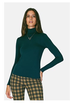 ASSUILI Koszulka w kolorze ciemnozielonym ze sklepu Limango Polska w kategorii Bluzki damskie - zdjęcie 169438008