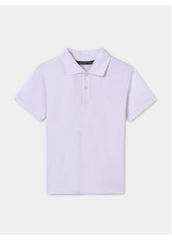 Mayoral Polo 890 Biały Regular Fit ze sklepu MODIVO w kategorii T-shirty chłopięce - zdjęcie 169438648