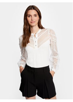 Morgan Bluzka 241-TSOFIE Biały Regular Fit ze sklepu MODIVO w kategorii Bluzki damskie - zdjęcie 169439016