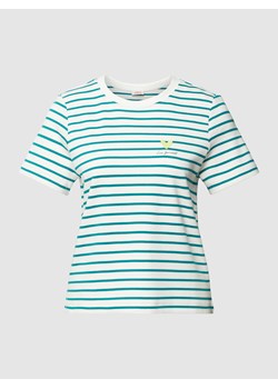 T-shirt z wyhaftowanym motywem model ‘Heart’ ze sklepu Peek&Cloppenburg  w kategorii Bluzki damskie - zdjęcie 169443486