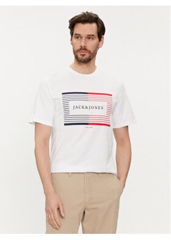 Jack&Jones T-Shirt Cyrus 12247810 Biały Standard Fit ze sklepu MODIVO w kategorii T-shirty męskie - zdjęcie 169450028