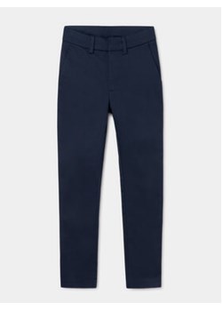 Mayoral Chinosy 6513 Granatowy Slim Fit ze sklepu MODIVO w kategorii Spodnie chłopięce - zdjęcie 169450098