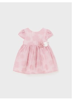 Mayoral Sukienka elegancka 1901 Różowy Regular Fit ze sklepu MODIVO w kategorii Sukienki niemowlęce - zdjęcie 169450135