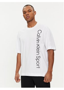 Calvin Klein Performance T-Shirt 00GMS4K173 Biały Regular Fit ze sklepu MODIVO w kategorii T-shirty męskie - zdjęcie 169450179