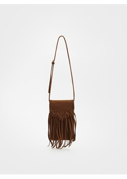 Reserved - Mała torebka z frędzlami - brązowy ze sklepu Reserved w kategorii Torby i walizki dziecięce - zdjęcie 169454295