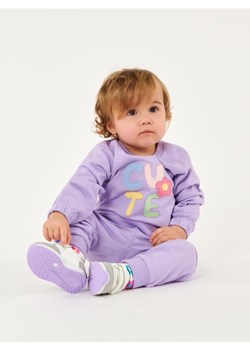 Sinsay - Komplet: bluza i spodnie - fioletowy ze sklepu Sinsay w kategorii Dresy dla niemowlaka - zdjęcie 169455976
