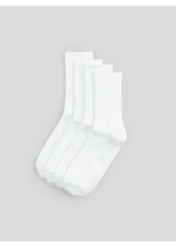 Sinsay - Skarpetki 4 pack - biały ze sklepu Sinsay w kategorii Skarpetki męskie - zdjęcie 169456027