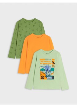 Sinsay - Koszulki 3 pack - zielony ze sklepu Sinsay w kategorii T-shirty chłopięce - zdjęcie 169456066