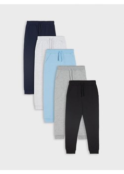Sinsay - Spodnie dresowe jogger 5 pack - wielobarwny ze sklepu Sinsay w kategorii Spodnie chłopięce - zdjęcie 169456078