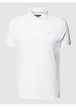 Koszulka polo o kroju slim fit z wyhaftowanym logo ze sklepu Peek&Cloppenburg  w kategorii T-shirty męskie - zdjęcie 169458686