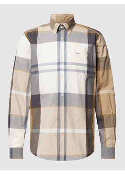 Koszula casualowa o kroju tailored fit z kołnierzykiem typu button down model ‘HARRIS’ ze sklepu Peek&Cloppenburg  w kategorii Koszule męskie - zdjęcie 169458787
