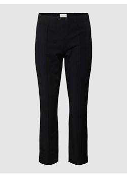 Spodnie capri o kroju slim fit z przeszytym kantem ze sklepu Peek&Cloppenburg  w kategorii Spodnie damskie - zdjęcie 169458795