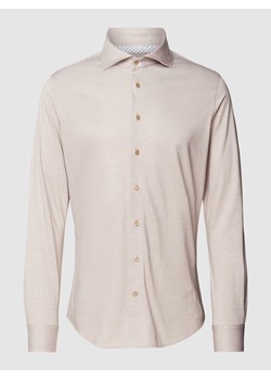 Koszula biznesowa o kroju slim fit z kołnierzykiem typu cutaway ze sklepu Peek&Cloppenburg  w kategorii Koszule męskie - zdjęcie 169458799