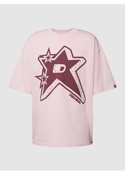 T-shirt typu oversized z nadrukiem z motywem ze sklepu Peek&Cloppenburg  w kategorii T-shirty męskie - zdjęcie 169458846