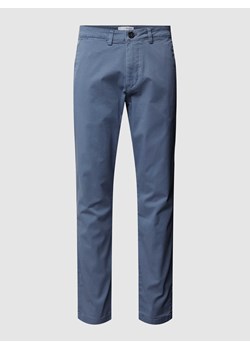 Chinosy o kroju slim fit w jednolitym kolorze model ‘NEW Miles’ ze sklepu Peek&Cloppenburg  w kategorii Spodnie męskie - zdjęcie 169458919