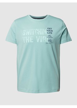 T-shirt z nadrukiem ze sloganem ze sklepu Peek&Cloppenburg  w kategorii T-shirty męskie - zdjęcie 169459216